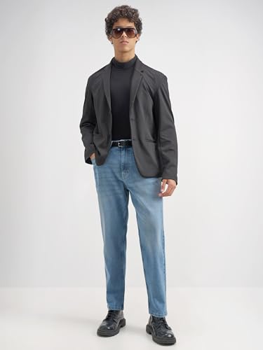Image of Highlander Men's Straight Relaxed Fit Jeans | Stretchable | Everyday Comfort & Style| Jeans for Man|Premium Cotton Blend