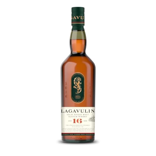 Lagavulin 16 Anni Scotch Single Malt Whisky con Astuccio - 700 ml