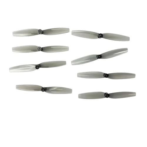 Hélice 65mm arbre 1.5mm grise pour quadrirotor, kit rotor bipale moteur coupelle creuse
