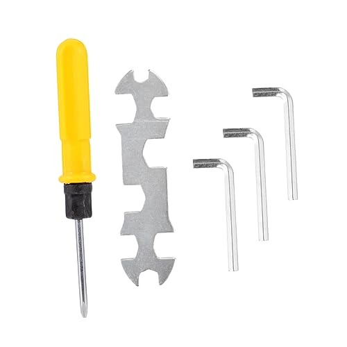 Outanaya Torque Wrench Bike Multipurpose Tool Chain Multi Tool Screwdriver Compact Repair Set