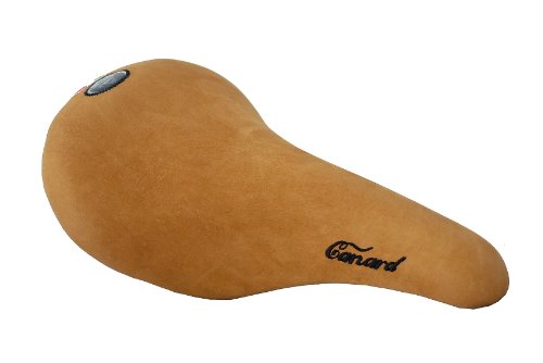 Selle Montegrappa FAHRRADSATTEL Luxus ECHT Velour Leder Vintage Sattel Canard braun - Made in Italy Cover
