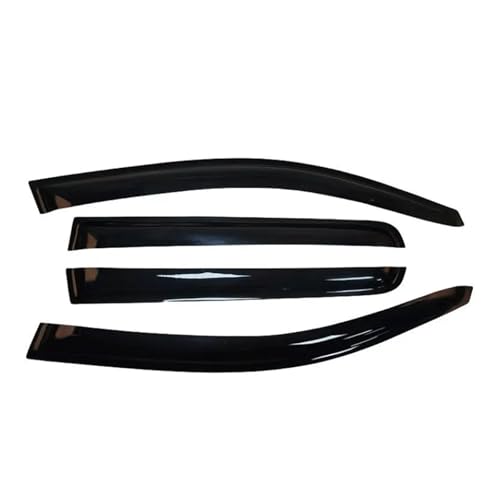 CMJAHU Ajuste for Toyota RAV4 2014 2015 2016 2017 2018 2019 Visor de Ventana Protector contra la Lluvia Deflector de ventilación Lateral Weathershield moldura Accesorios de Coche