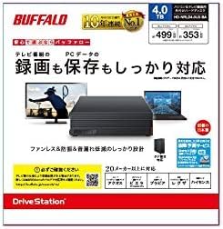 Amazon | 外付けハードディスクドライブ バッファロー HD-NRLD4.0U3-BA