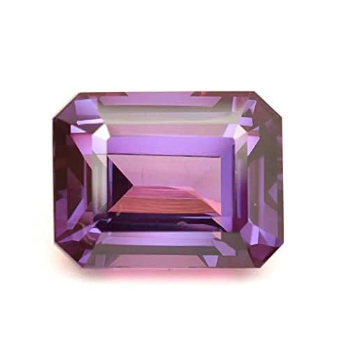 Alexandrite violette taillée en coussin de 7,25 Ratti d'une rareté absolue