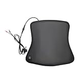 JUCHRZEY Alfombrilla calefactora para asiento de motocicleta de 3 velocidades, impermeable, almohadilla caliente para asiento de motocicleta, almohadilla calefactora eléctrica, antideslizant