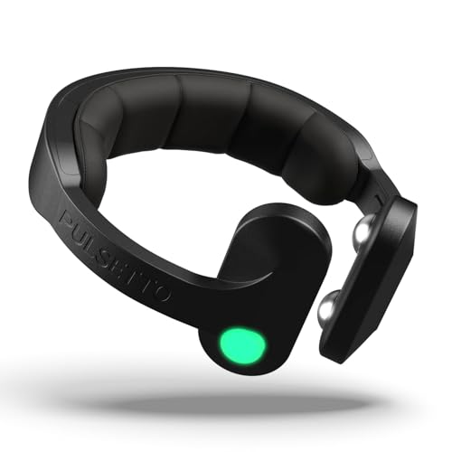 Pulsetto FIT Wellness Wearable with Vagus Nerve Support – Patented Neuro Technology for Relaxation, Stress Balance, Focus, and Restful Sleep