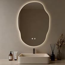 WallBeyond LED Bathroom Mirror with Lights, 25 x 35 Inch Led Bathroom Vanity Mirror for Wall, Anti Fog Mirror for Bathroom, 3 Colors and Dimmable Light, Horizontal/Vertical