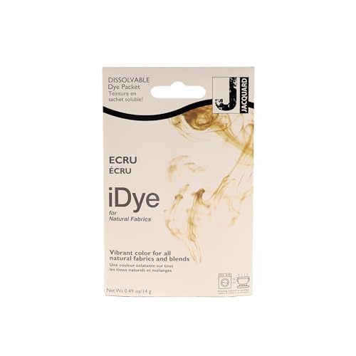 Jaquard IDYE - Tinte de tela crudo para telas y ropa naturales, sin ensuciar