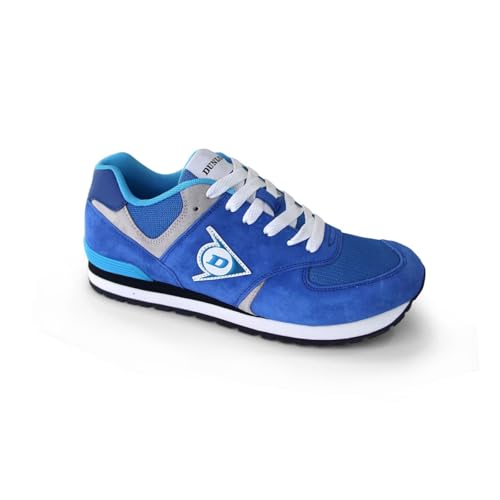 Dunlop Zapato Flying Wing Azul en Piel de Ante - DL0203007 (Edition 2021) Talla 42