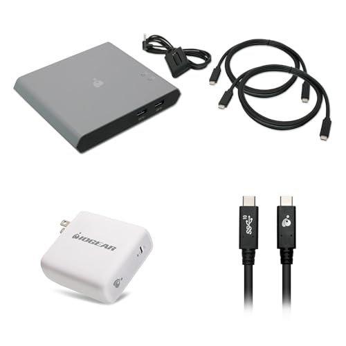 Image of IOGEAR 2-Port USB-C Kvm W /Power Kit