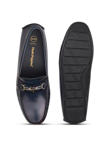 Image of Hush Puppies Men's Casual Loafer Shoes - Navy