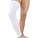 N’joy Compression Leg Sleeves – 1 Pair Outdoor Basketball MAKLULU Full Length Leg Sleeves for Men, Women, Youth (White-3XL)