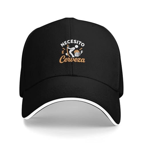 Gorra clásica de béisbol Humor español Amantes de la Cerveza
