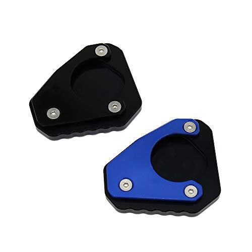 Yorten Placa de suporte lateral para suporte de apoio para motocicleta Adicionar estabilidade para s