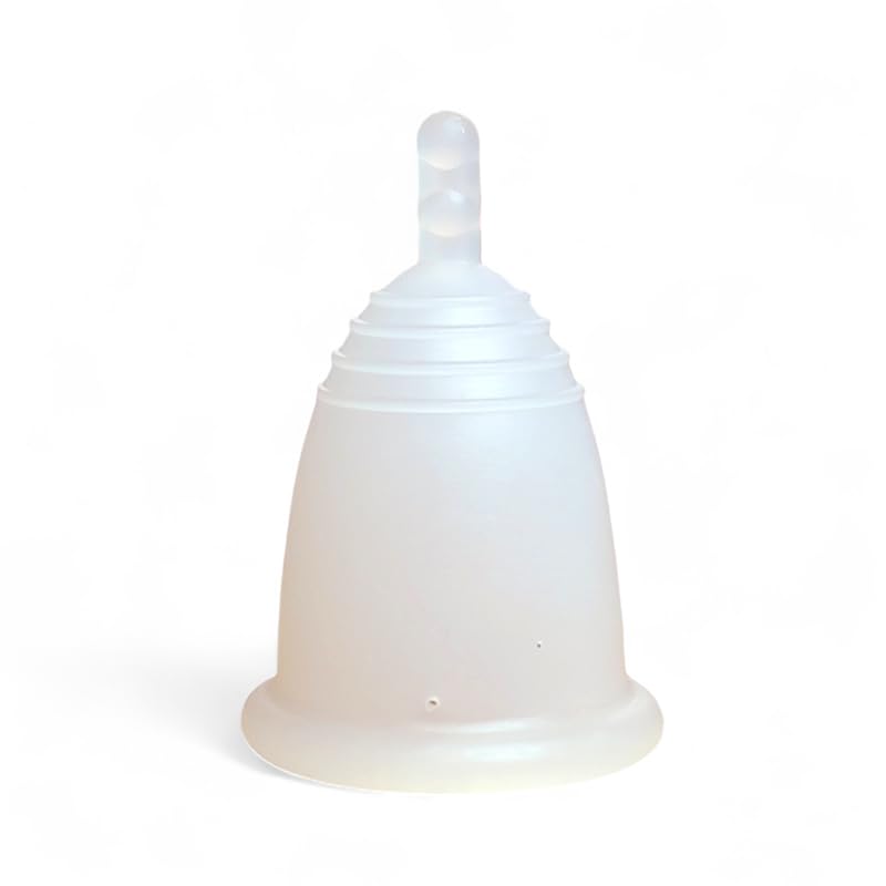 Image of Most Customizable Menstrual Cup with Stem Handle | MeLuna Me Luna | Comfortable Period Cup Reusable Cup | Tampon Pad Alternative for All Body Types | Classic