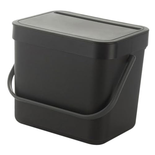 Poubelle de cuisine portable avec couvercle contre les odeurs