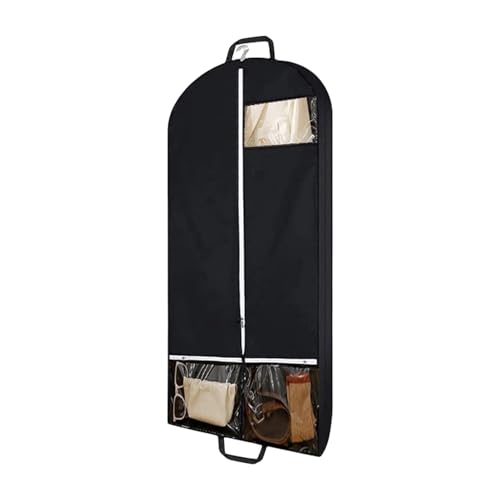 Imtrub Bolsa para Trajes de Viaje, Fundas para Trajes de Almacenamiento de Prendas, Organizador Grande de Almacenamiento con Bolsillos para Vestidos Abrigos Camisas Organizacion para Mujeres y Hombres