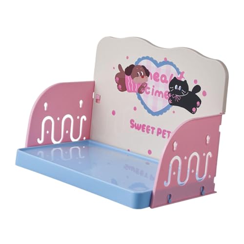 Yajuyi 高さのある猫用給餌テーブル 犬用水飲み皿 滑り止めアクセサリー