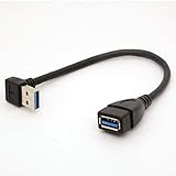 ● Amplia aplicación: el cable de extensión USB 3.0 de alto rendimiento amplía la conexión entre un ordenador o una mesa Windows y periféricos USB 3.0 y USB 2.0, incluyendo discos duros, concentradores USB, cámara, ratón, cámara web, carcasa de disco duro, disco duro externo, teclados, disco duro, unidades flash, impresoras, etc.