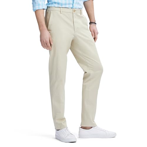 IZOD Men's Saltwater Stretch Flat Front Slim Fit Chino Pant3