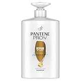 pantene pro-v xxl & care shampoo per capelli danneggiati, 1 litro, erogatore a pompa, cura dei capelli secchi, shampoo da donna, cura dei capelli secchi, cura dei capelli lucenti, dispenser per