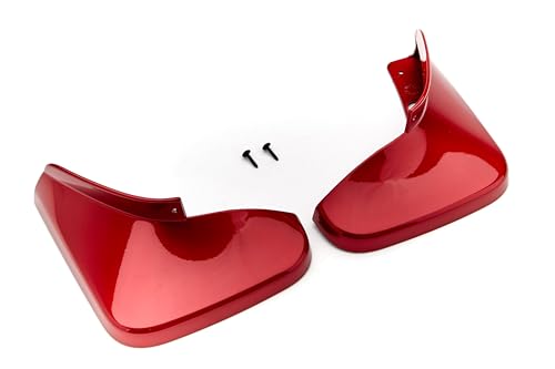 Image of GM Accessories 22935517 Front Molded Splash Guards in Crystal Red