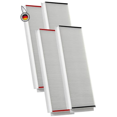 Filtros Tops G4/F7 para Zehnder Comfoair Q350/450/550 | 2x Set de filtros de polen G4/F7