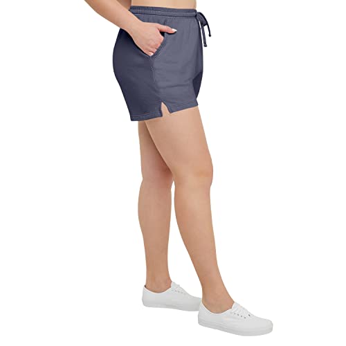 Hanes-Originals-Garment-Dyed-Fleece-Women-Sweat-Shorts-3