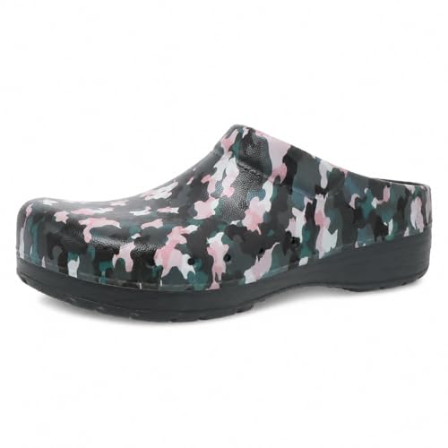 Image of Dansko Kane Slip-On Mule Clog for Women - Lightweight Cushioned Comfort and Removable EVA Footbed with Arch Support - Easy Clean Uppers