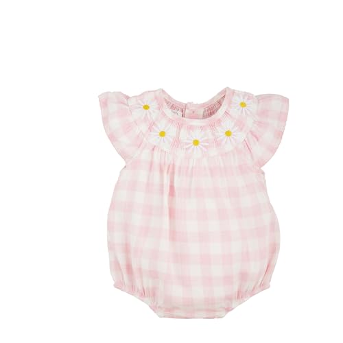 Image of Mud Pie unisex-baby Mud Pie Baby Girl Smocked Daisy Bubble;