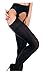 Produktbild Mikrofaser 60 STRIPPANTY Strumpfhose OFFEN im Schritt Strapsstrumpfhose, Schwarz, Large / X-Large