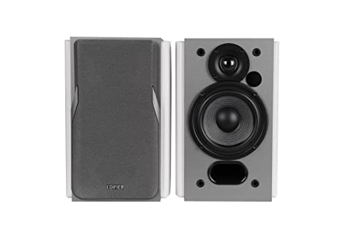 Edifier R1380DB Blanc – Enceintes Studio bibliothèque Actives, Télécommande IR, Bluetooth 5.1 APTX, Entrées RCA, Prises… - Les Beatles, Paul McCartney, John Lennon, RIngo Starr, George Harrison Edifier R1380DB Blanc - Enceintes Studio bibliothèque Actives, Télécommande IR, Bluetooth 5.1 APTX, Entrées RCA, Prises… – Image 3