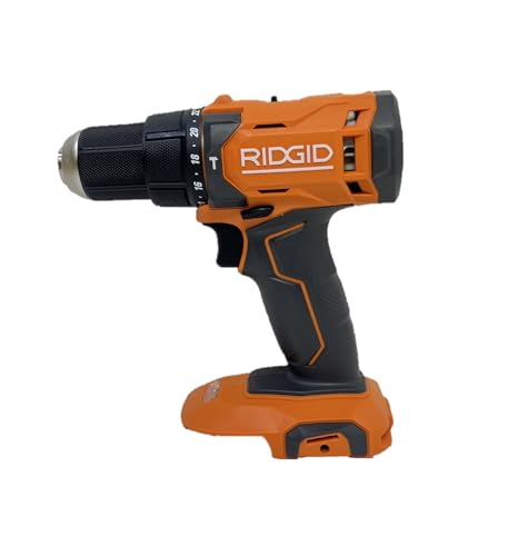 RIDGID 18V 1/2 in. Hammer Drill/Driver R860012 (Bare Tool)