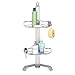 simplehuman Corner Shower Caddy, Rust-Proof Stainless Steel and Anodized Aluminum