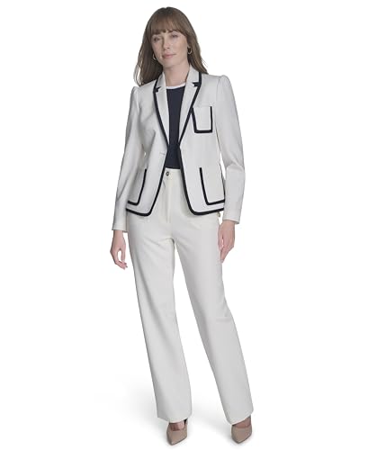 Tommy Hilfiger Women's Long Sleeve Solid Blazer Jacket2