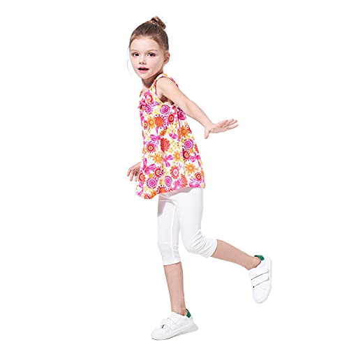 Felix & Flora Toddler/Little Girls Flat Capri Leggings Pants2