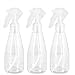Produktbild 3Stk leere kosmetische SprühFlaschen wiederVerwendbar Kunststoff Wasser Sprayer transparente Wasser Mister tragbare Pflanzen Hand Auslöser (200ml)