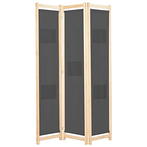 Colore: Grigio; Materiale: Tessuto e telaio in legno massello di abete; Dimensioni: 120 x 170 x 4 cm (L x A x S)