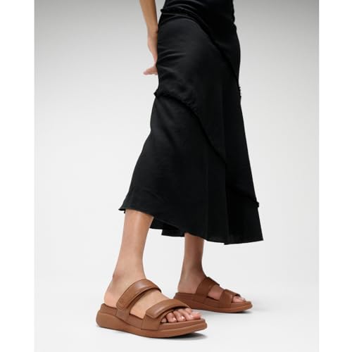 Image of FitFlop Women's, F-MODE GO Adjustable Two-Bar Slide Sandal