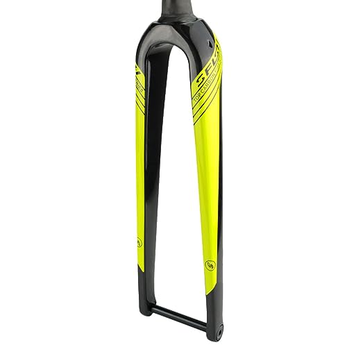 Fourche carbone route 700C pour axe traversant et frein à disque