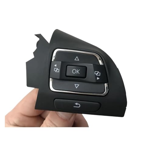 Bouton Commande Canal Audio Volant Passat B7 Sharan 2011-2015 56D959537B Remplacement Multifonction