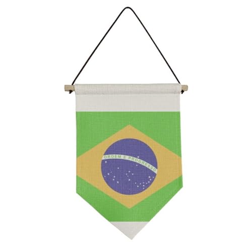 Drapeau du Sud Brésil toile suspendre salon ambiance brésilienne chaleureuse
