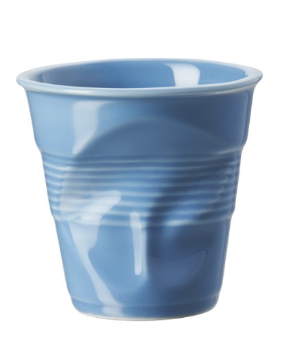 Revol Froisses Cappuccino Crumple Tumbler, Horizon Blue