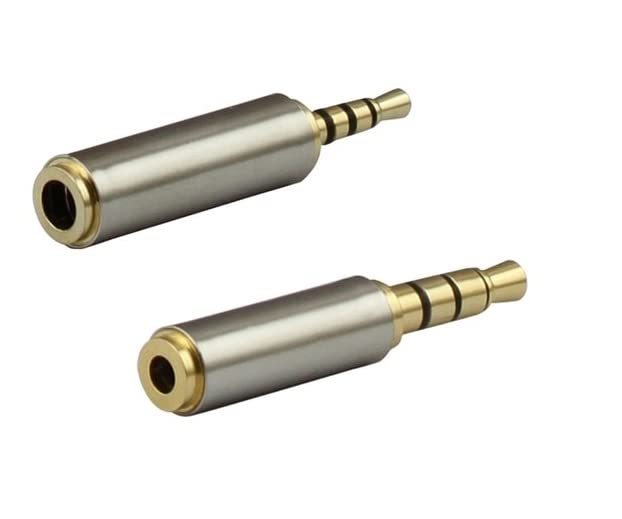 H-its Kabel : Combo 2 Pcs - 3.5mm to 2.5mm / 2.5 mm to 3.5 mm Adapter Converter Stereo Audio Headphone Jack - 3.5mm Male to 2.5mm Female & 3.5mm Female to 2.5mm Male Adaptors Connectors (B09WRT7WZY) Amazon Price History, Amazon Price Tracker