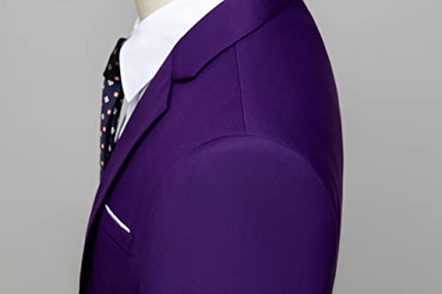 UNINUKOO Mens Blazer Jacket Casual 2 Buttons Suit Jacket Single Breasted Sport Coats Modern Wedding Tux Blazer4