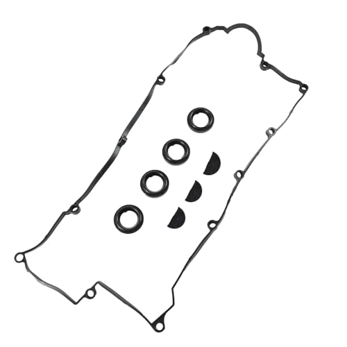 WUYDKEL Guarnizione Tenuta Motore Compatibile con Hyundai per Tiburon 2.0L 2003 2004 2005 2006 2007 2008 Guarnizione Coperchio Valvola Motore Auto OEM:22441-23800 22441-23762 Guarnizione di Tenuta