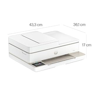 HP Envy 6520e, 714N9B, Imprimante Multifonction Jet d'encre A4, Couleur, Recto Verso Automatique, Jusqu'à 10 ppm, Wi-FI, Chargeur Automatique, Fax, 3 Mois de Forfait Instant Ink Gratuit, Portobello