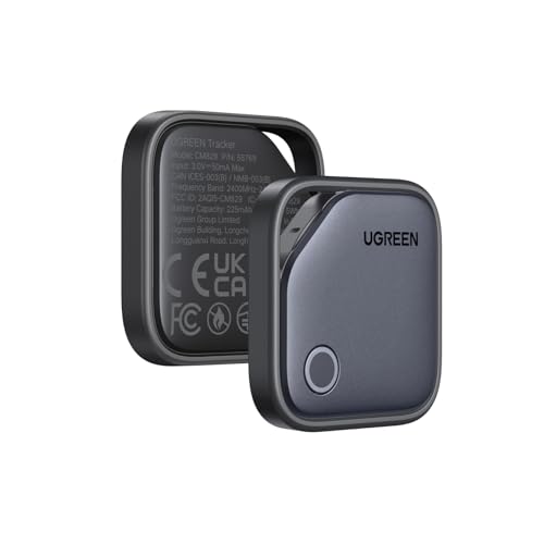 UGREEN FineTrack (Samsung Only/fit for Galaxy S26) 2 Pack Bluetooth Tracking Tags Compatible with Samsung SmartThings App Item Finder Smart Tracker for Wallet Suitcase Car Keys Passports