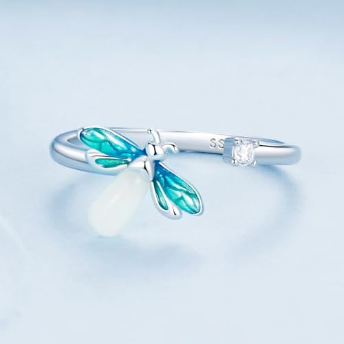 Bague abeille en argent sterling 925 de haute qualité fine