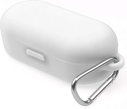 Image of Silicon Cover Compatible with Bose Sport Wireless Earbuds Case (is NOT Compatible with Bose Sound Sports, NEW Quite Comfort Earbuds, Only Silicone Cover Included) (White)